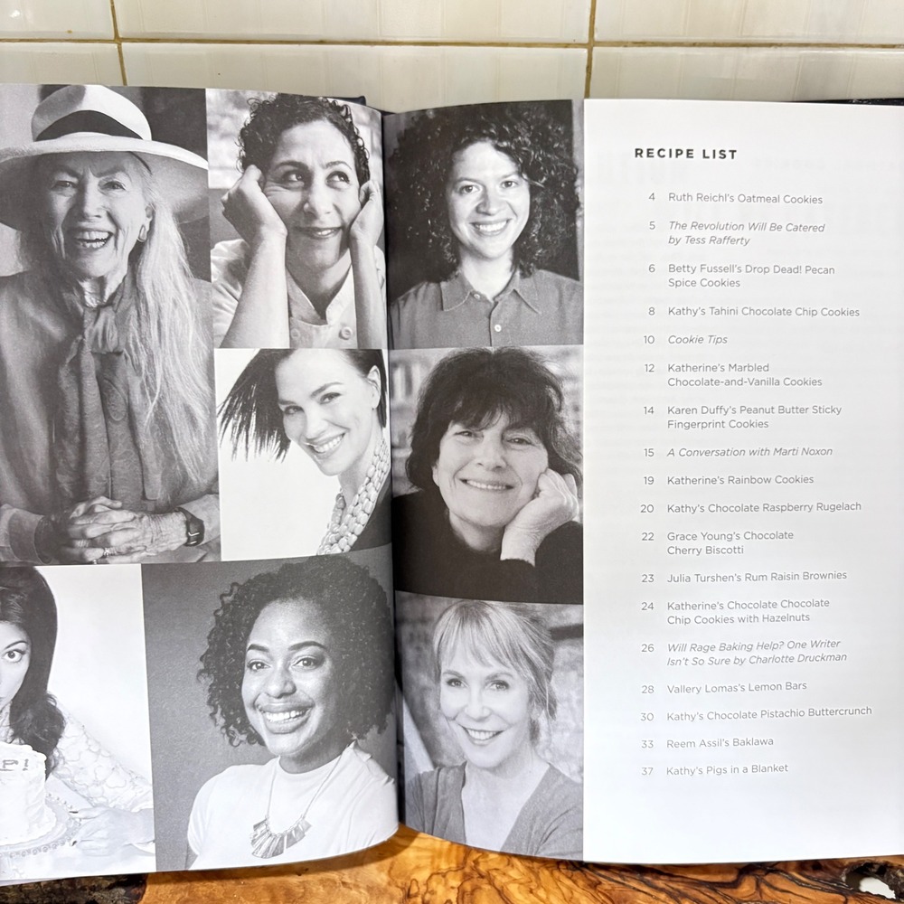 Rage Baking Kathy Gunst Alford 1st Printing REVIEW COPY Tiller Press + Press Kit - Picture 8 of 11